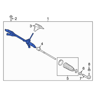 Ford OE - Rack and Pinion Assembly