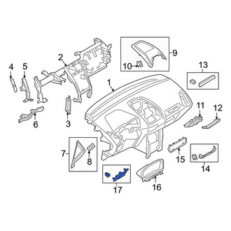 Ford OE - Instrument Panel Trim Panel