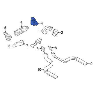 Ford OE - Right Dashboard Air Vent