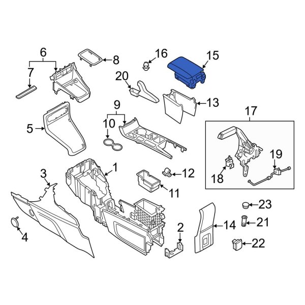 Console Armrest