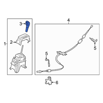 Ford OE - Automatic Transmission Shift Lever Knob