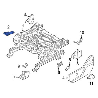 Ford OE - Front Left Seat Adjustment Knob