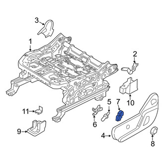 Ford OE - Front Left Power Seat Switch