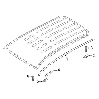 Ford OE - Roof - Exterior Trim