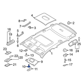 Ford OE - Sun Visor Holder Screw