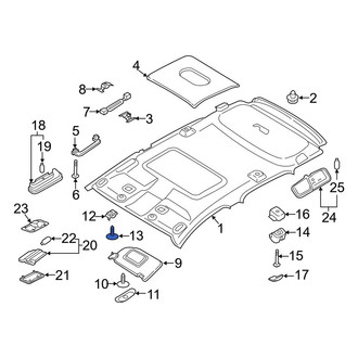 Ford OE - Sun Visor Holder Screw