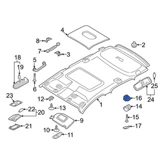Ford OE - Coat Hook Bracket
