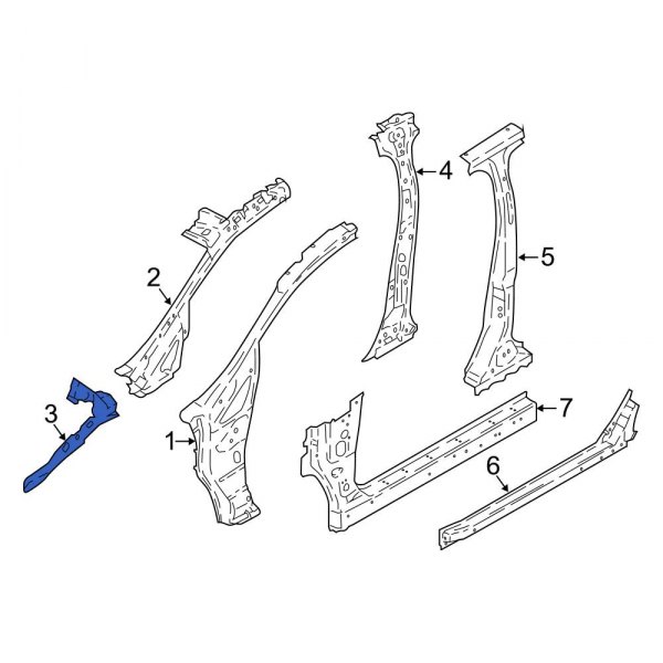 Body A-Pillar Bracket