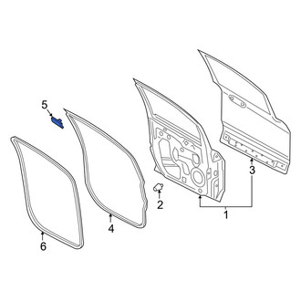 Ford OE - Door Seal Clip