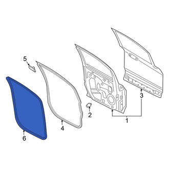 Ford OE - Front Inner Door Seal