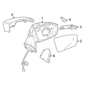 Ford OE - Front Door - Outside Mirrors