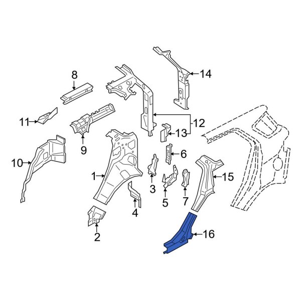 Body C-Pillar