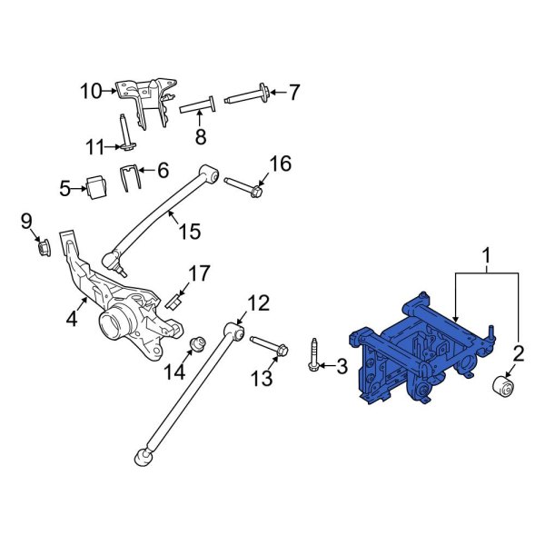 Suspension Subframe Crossmember