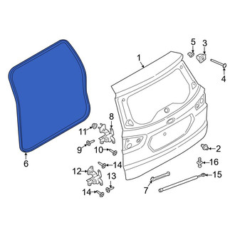 Ford OE - Rear Door Seal