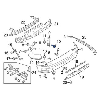 Ford OE - Bumper Cover Screw