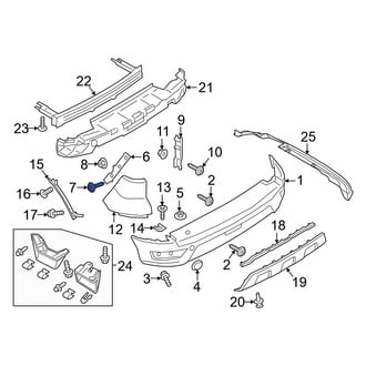 Ford OE - Bumper Cover Screw
