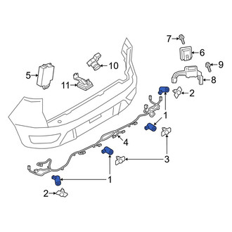 Ford OE - Rear Parking Aid Sensor