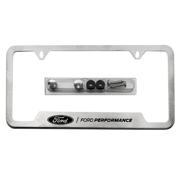 Ford Performance® - License Plate Frame with Laser Etched Ford Performance Logo
