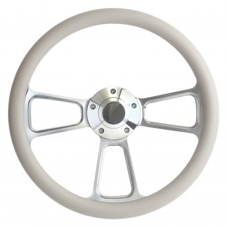 Forever Sharp® - 3-Spoke Muscle Steering Wheel with Half Wrap