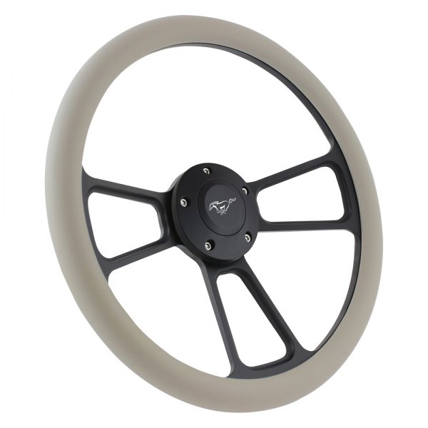 Forever Sharp® - Muscle Steering Wheel with Half Wrap