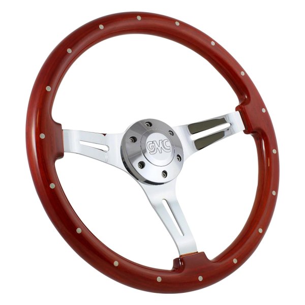Forever Sharp® - Classic Steering Wheel with Billet Horn Button and Rivets