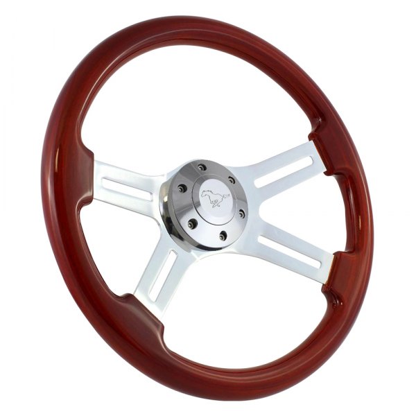 Forever Sharp® - Dual Classic Steering Wheel with Billet Horn Button