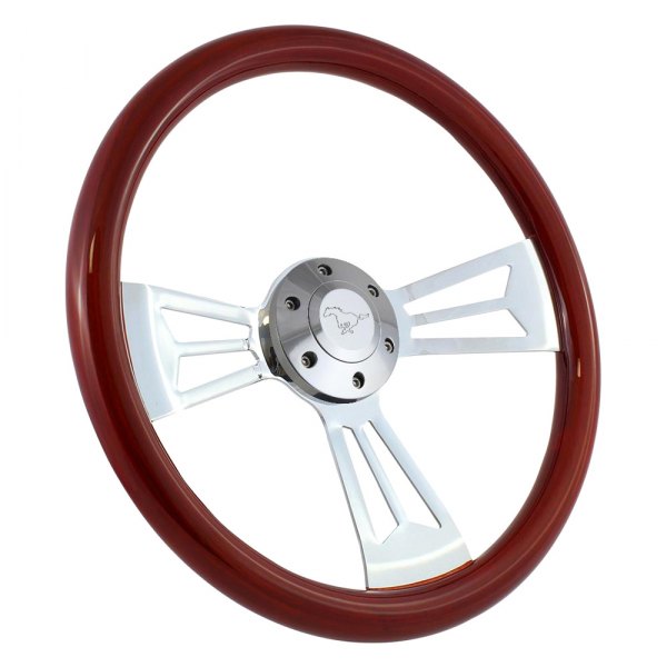 Forever Sharp® - Valor Steering Wheel with Billet Horn Button