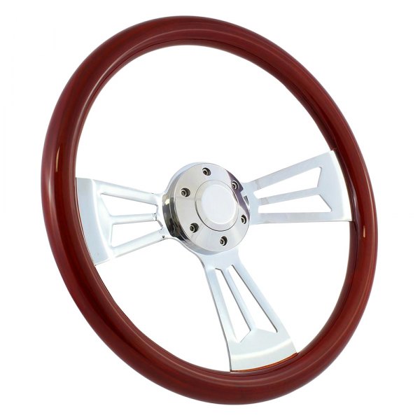 Forever Sharp® - Valor Steering Wheel with Billet Horn Button