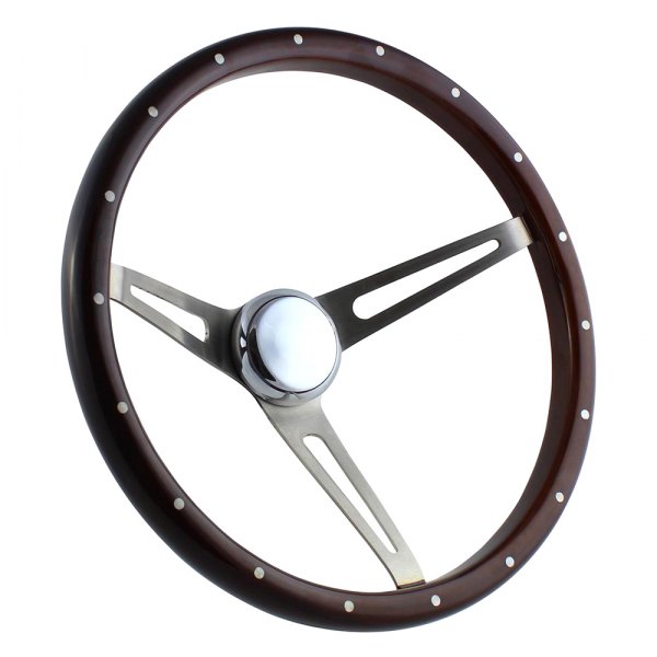 Forever Sharp® - Deep Split Steering Wheel with Billet Horn Button