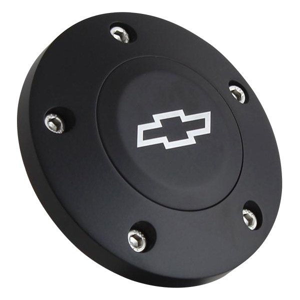Forever Sharp® - 5 Hole Billet Horn Button with Chevy Logo