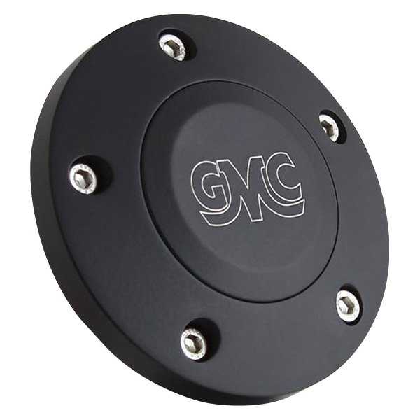 Forever Sharp® - 5 Hole Billet Horn Button with GMC Retro Logo