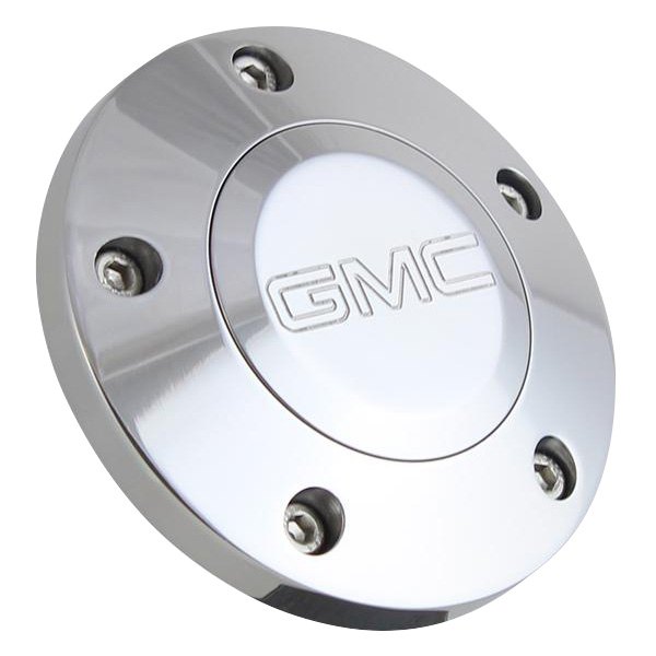 Forever Sharp® - 5 Hole Billet Horn Button with GMC Modern Logo