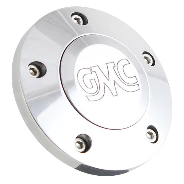 Forever Sharp® - 5 Hole Billet Horn Button with GMC Retro Logo