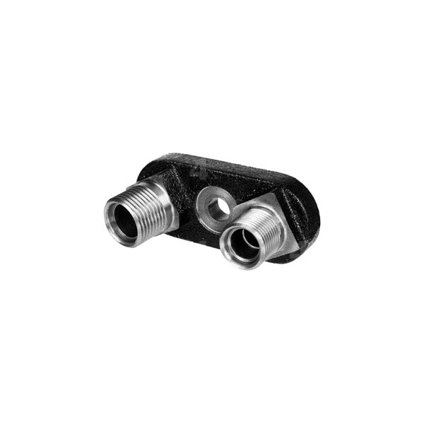 Four Seasons® - Cast Iron A/C Compressor Suction and Discharge Cast Iron Fitting Adapter