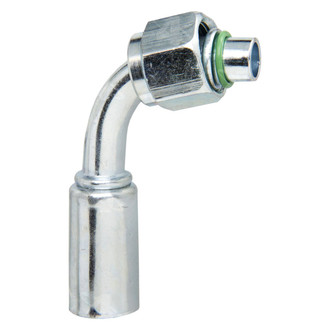 Four Seasons® - 90° Female Standard O-Ring Reduced A/C Fitting without Service Port