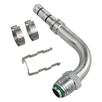 Four Seasons® - EZ Clip Steel 90° Male O-Ring Hose Repair Fitting Kit