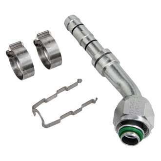 Four Seasons® - EZ Clip Steel 45° Female O-Ring Hose Repair Fitting Kit