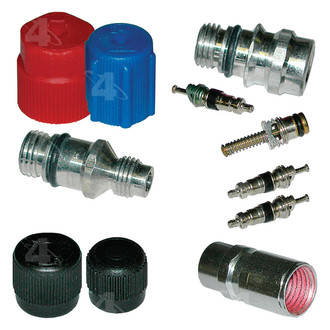 Four Seasons® - A/C System Valve Core and Cap Kit