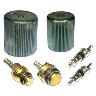 Four Seasons® - A/C System Valve Core and Cap Kit
