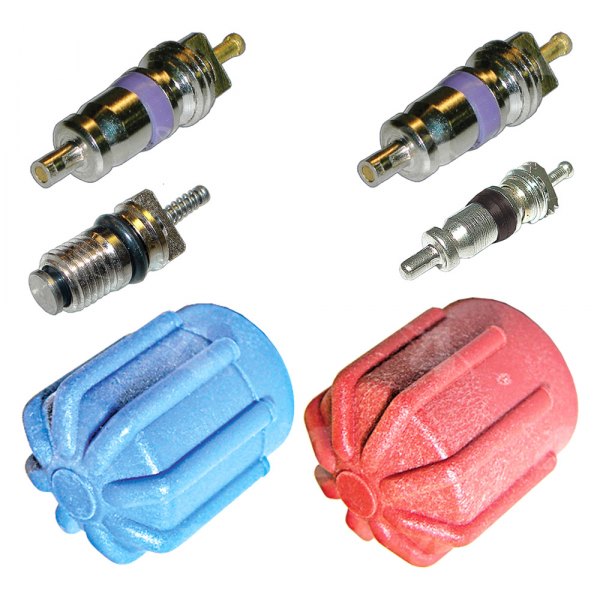 Four Seasons® - A/C System Valve Core and Cap Kit