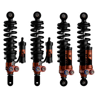 Fox® - 2.0 Factory Race Front and Rear Coilover