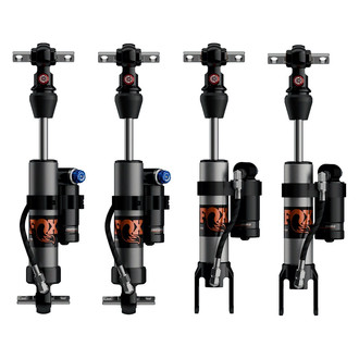 Fox® - 2.0 Elite Series Front and Rear Monotube Smooth Body Adjustable Shock Absorbers