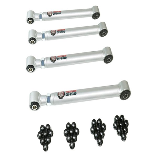 Freedom Off-Road® - Front Front Upper and Lower Adjustable Control Arms