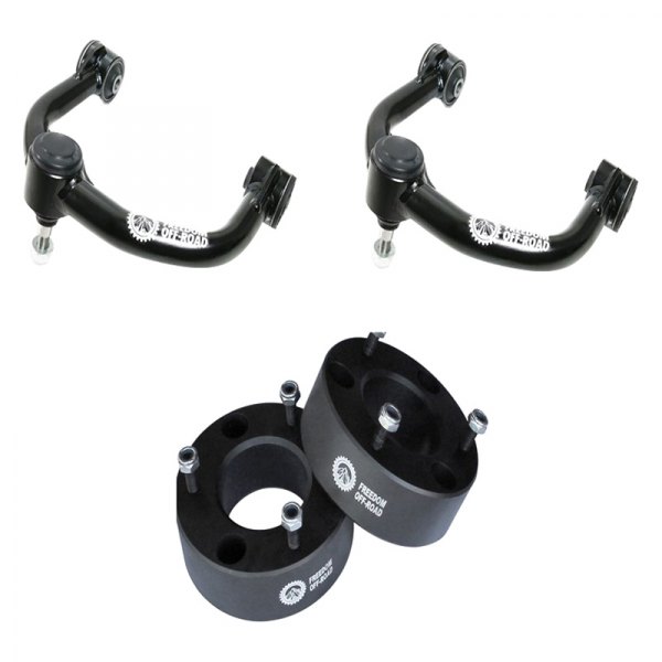 Freedom OffRoad® FOF304F30AL+FOF704FU 3" Front Strut Spacers