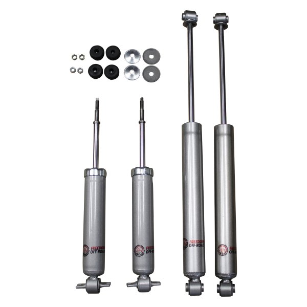 Freedom Off-Road® - Extended Front and Rear Shock Absorber Set