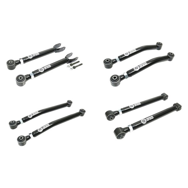 Freedom Off-Road® - Fron and Rear Front Upper and Lower Upper and Lower Adjustable Control Arms
