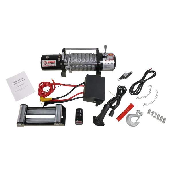 Freedom Off-Road® - Winch With Steel Rope