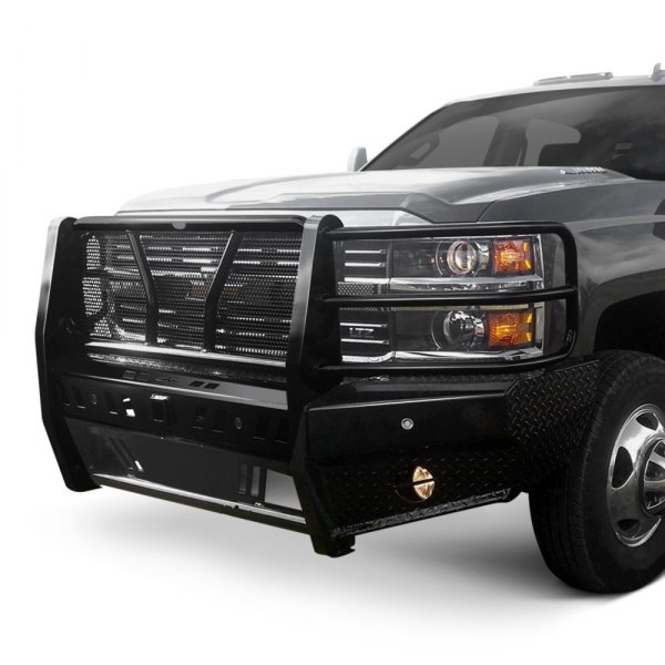Frontier Truck Gear® - Pro Series Full Width Front HD Black Bumper