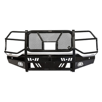Frontier Truck Gear® - Pro Series Full Width Front HD Bumper with Brush Guard