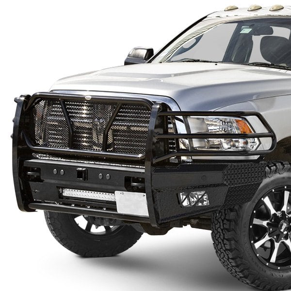 Frontier Truck Gear® - Pro Series Full Width Front HD Black Bumper